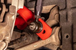Chevrolet Camaro Sway Bar End Link - UMI Performance - Adjustable - Red - `16-`24